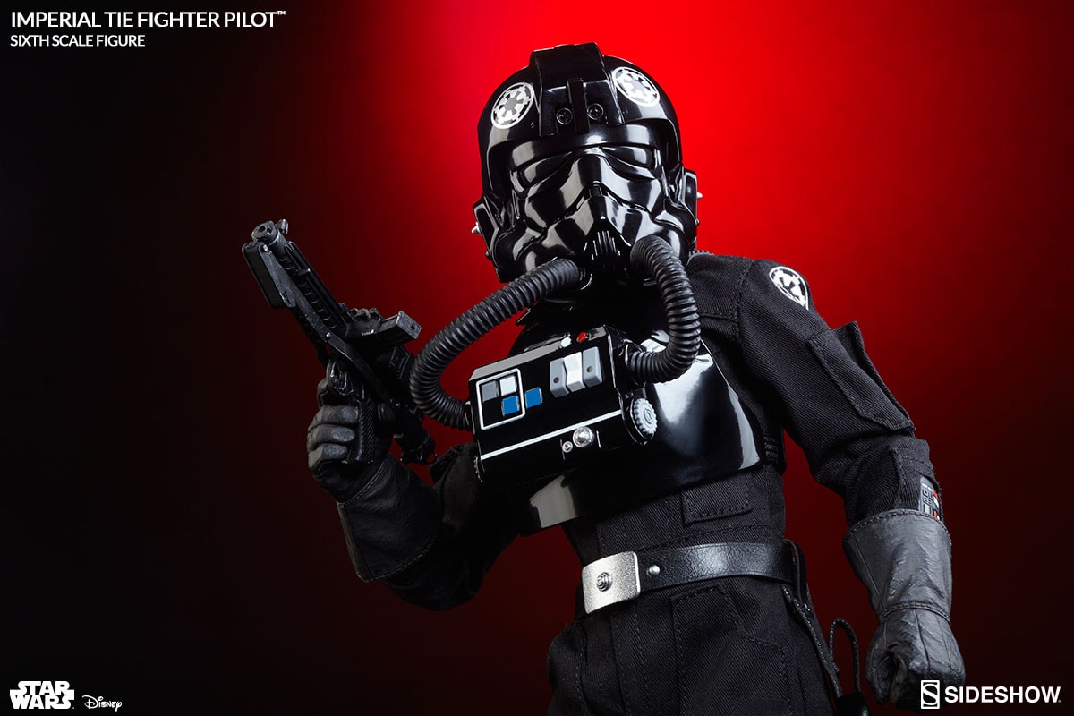 GITD TIE FIGHTER PILOT フィギュア TIE fighter Pilot™ Sixth Scale Figure by Hot Toys | Sideshow