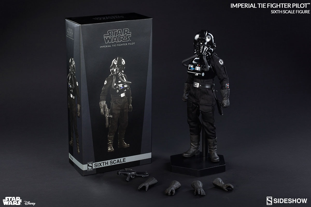 Star Wars Imperial TIE Fighter Pilot Sixth Scale Figure  Collector Edition View 9