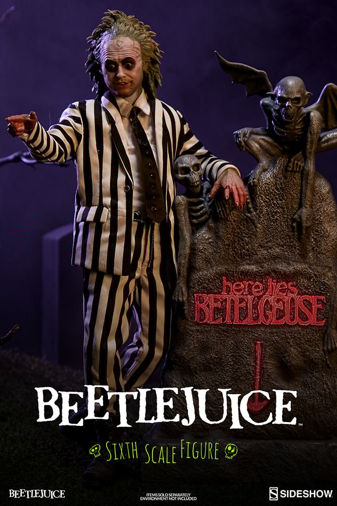 Beetlejuice Beetlejuice Sixth Scale Figure by Sideshow Colle