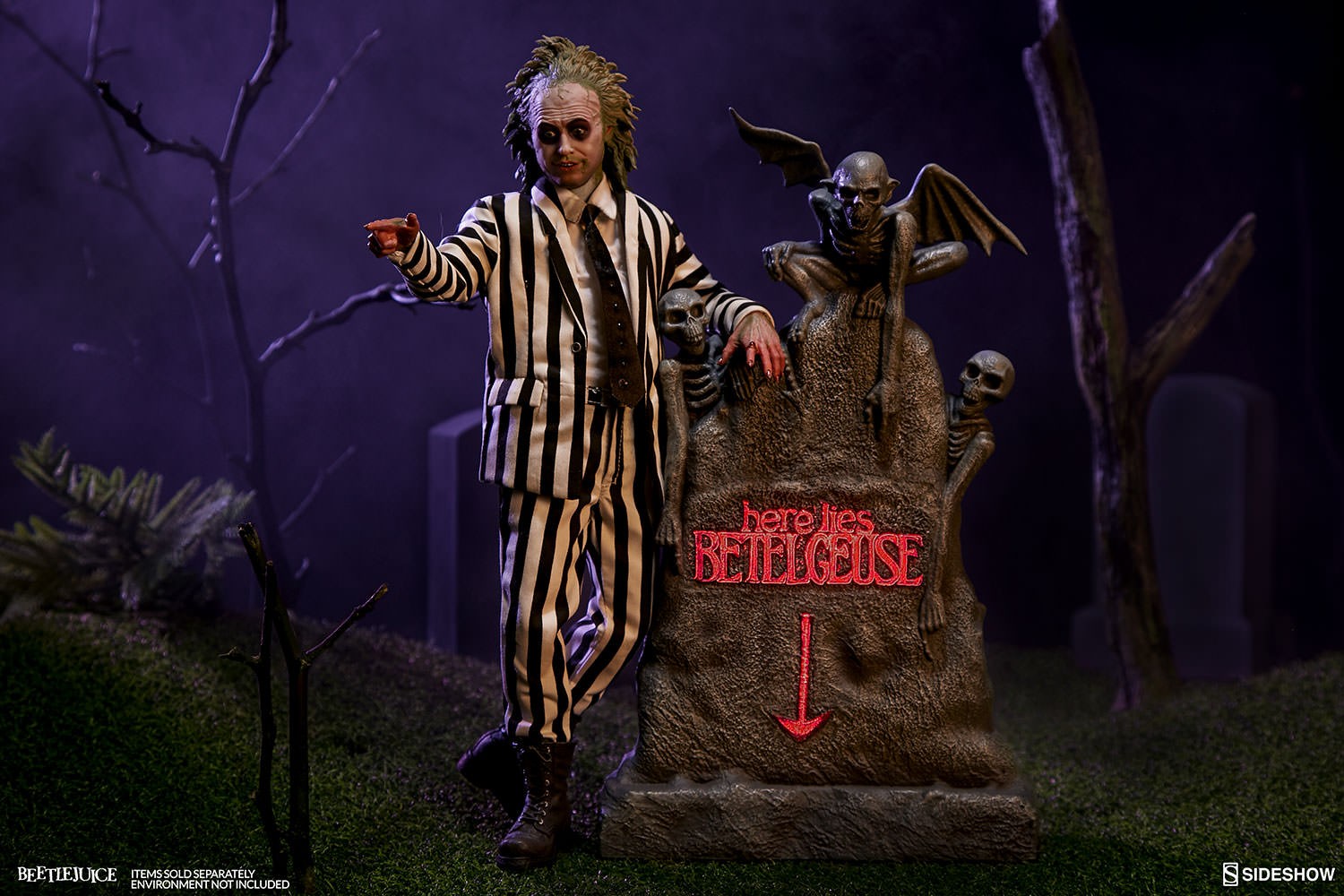 Beetlejuice Beetlejuice Tombstone Sixth Scale Figure Accessory  View 8