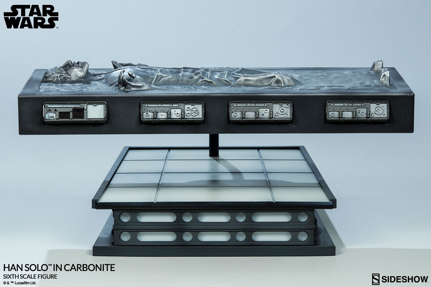 Sideshow han solo 2025 carbonite