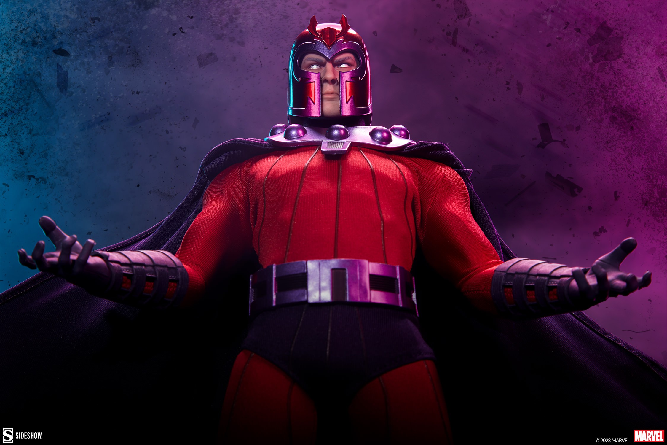 Marvel Magneto Sixth Scale Figure  Collector Edition View 4