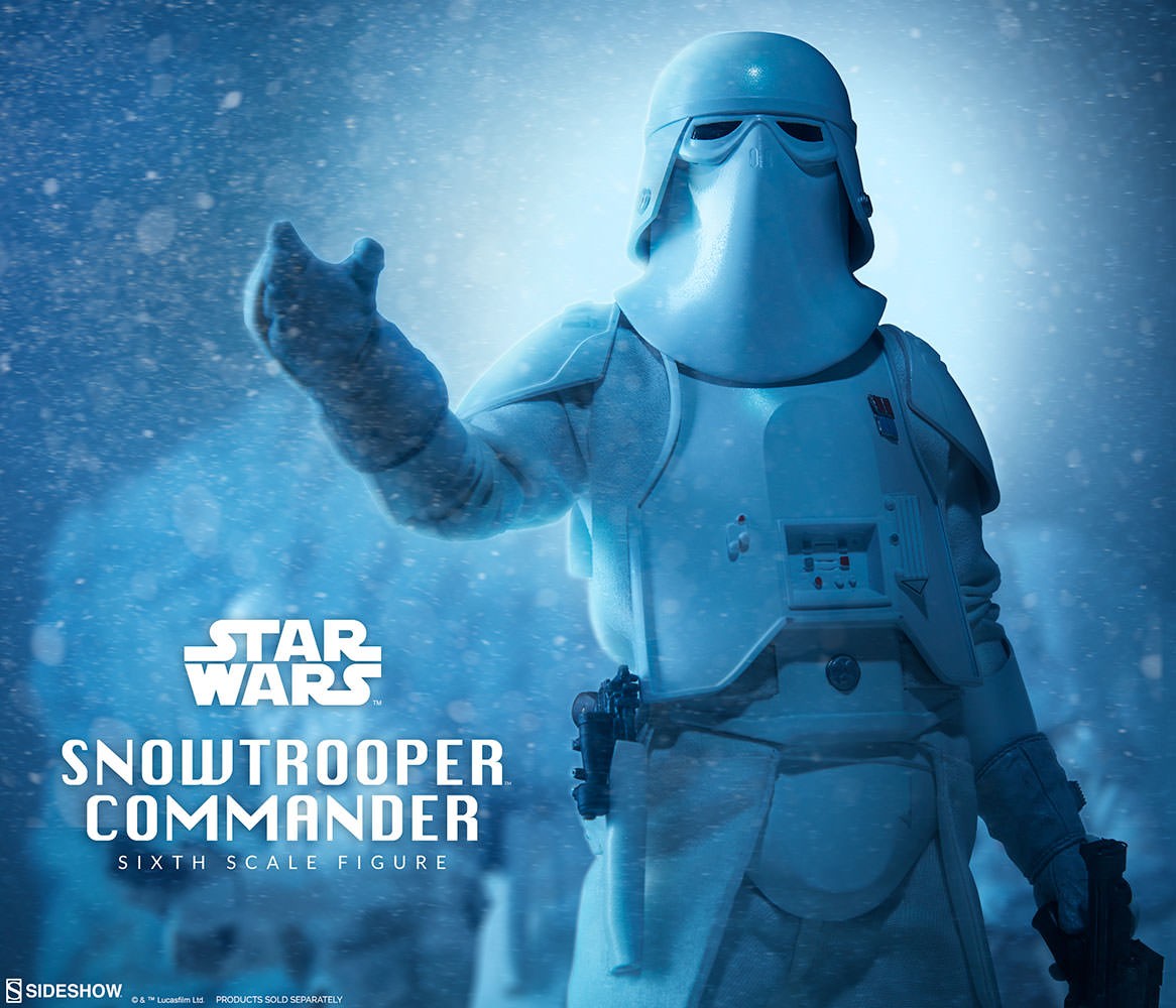 Star Wars Snowtrooper Commander Sixth Scale Figure  (Prototype Shown) View 1
