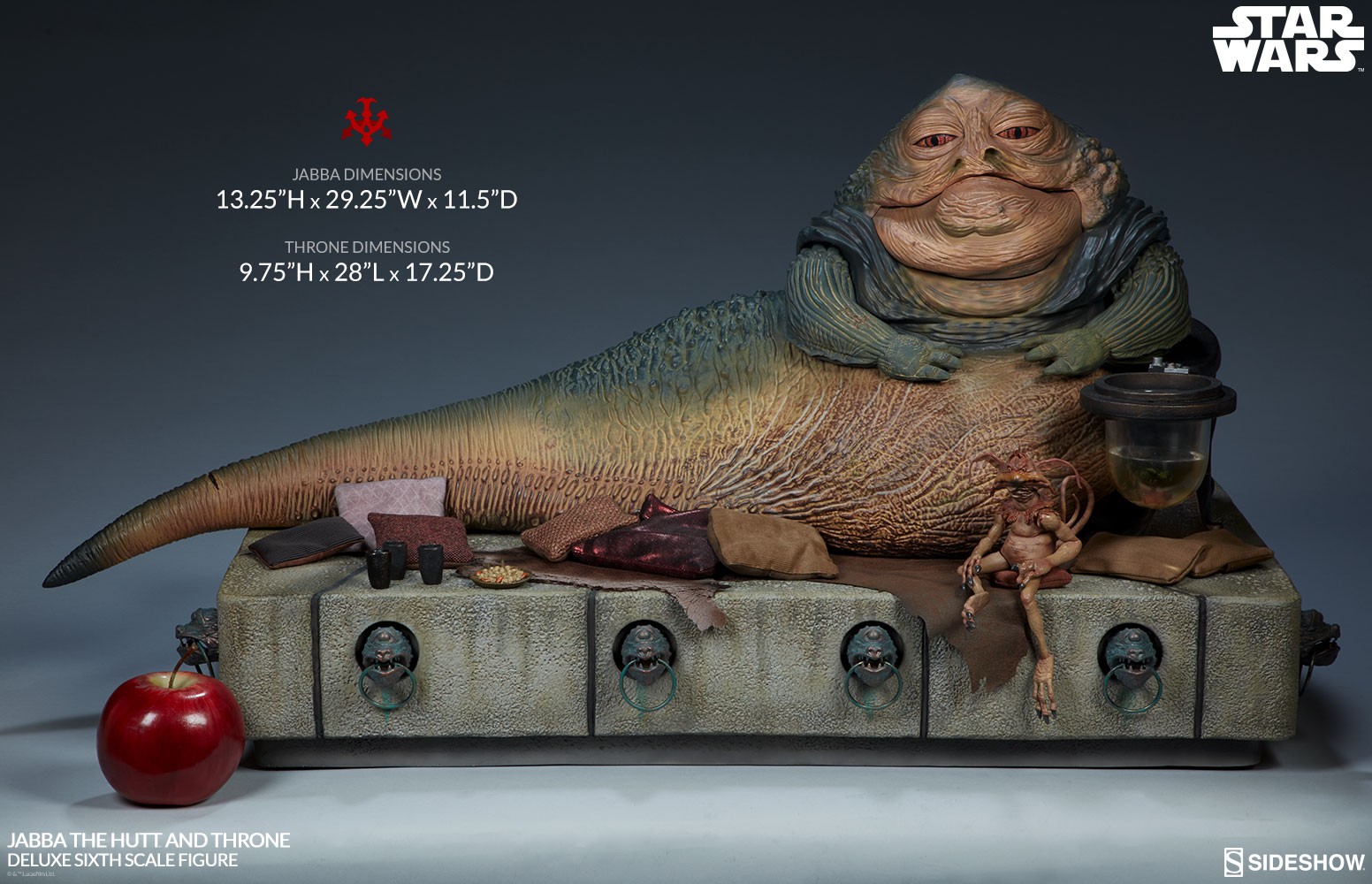 Jabba the Hutt and Throne Deluxe