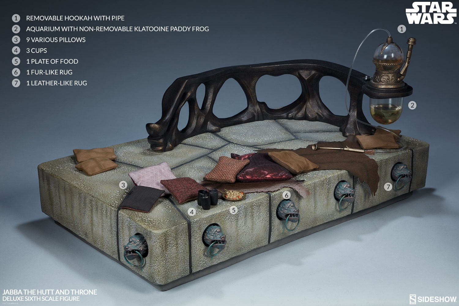 Jabba the Hutt and Throne Deluxe