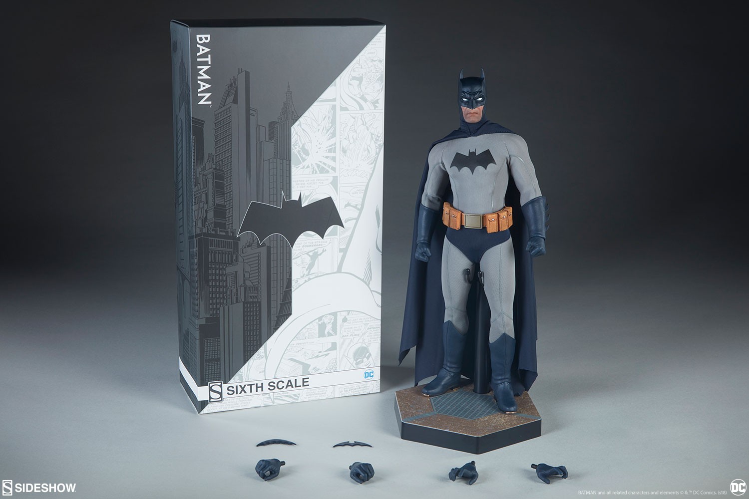Traditional Batman 1 6 Scale Figure Sideshow Collectibles