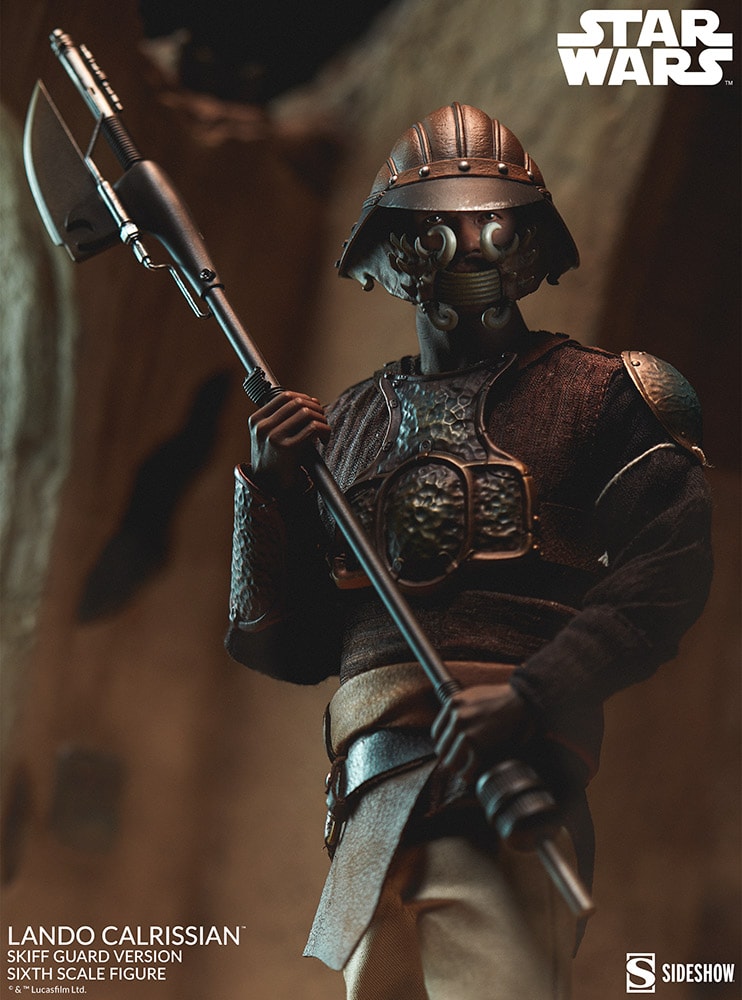 Lando Calrissian Skiff Guard Version Sixth Scale Figure