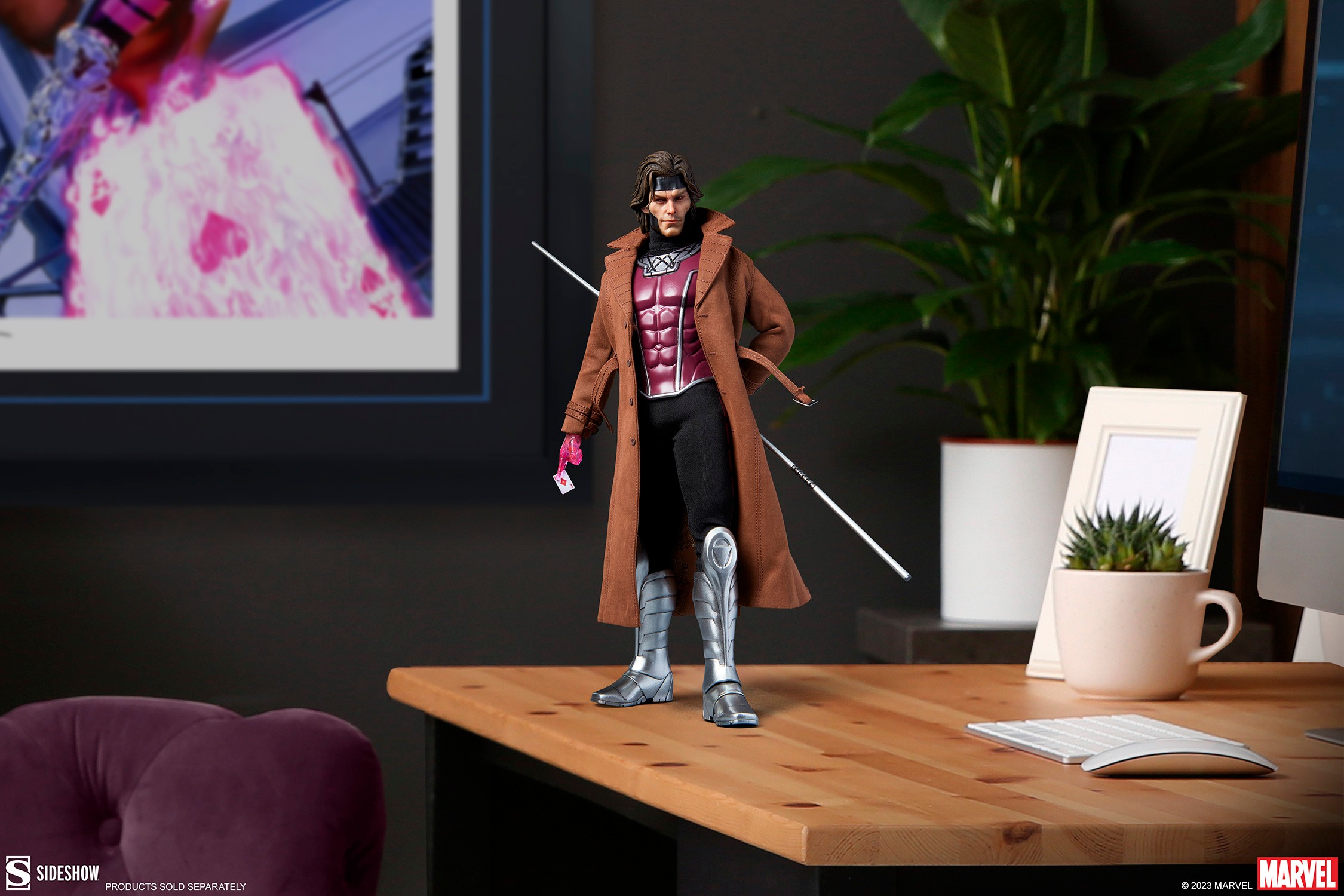 Marvel Gambit Maquette by Sideshow Collectibles | Sideshow