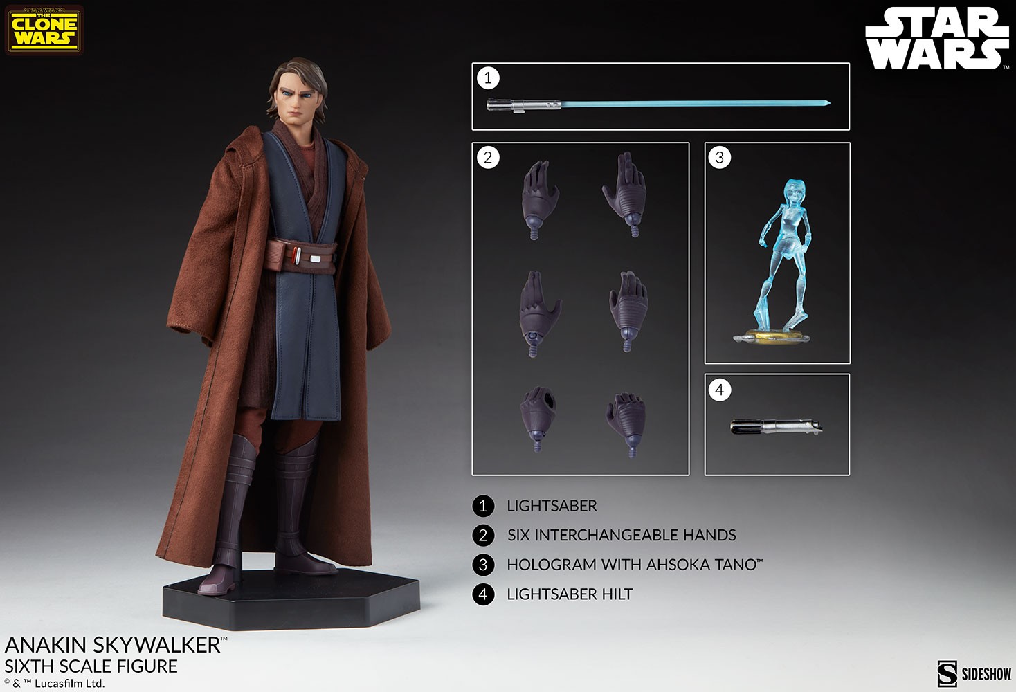 Anakin shop skywalker sideshow