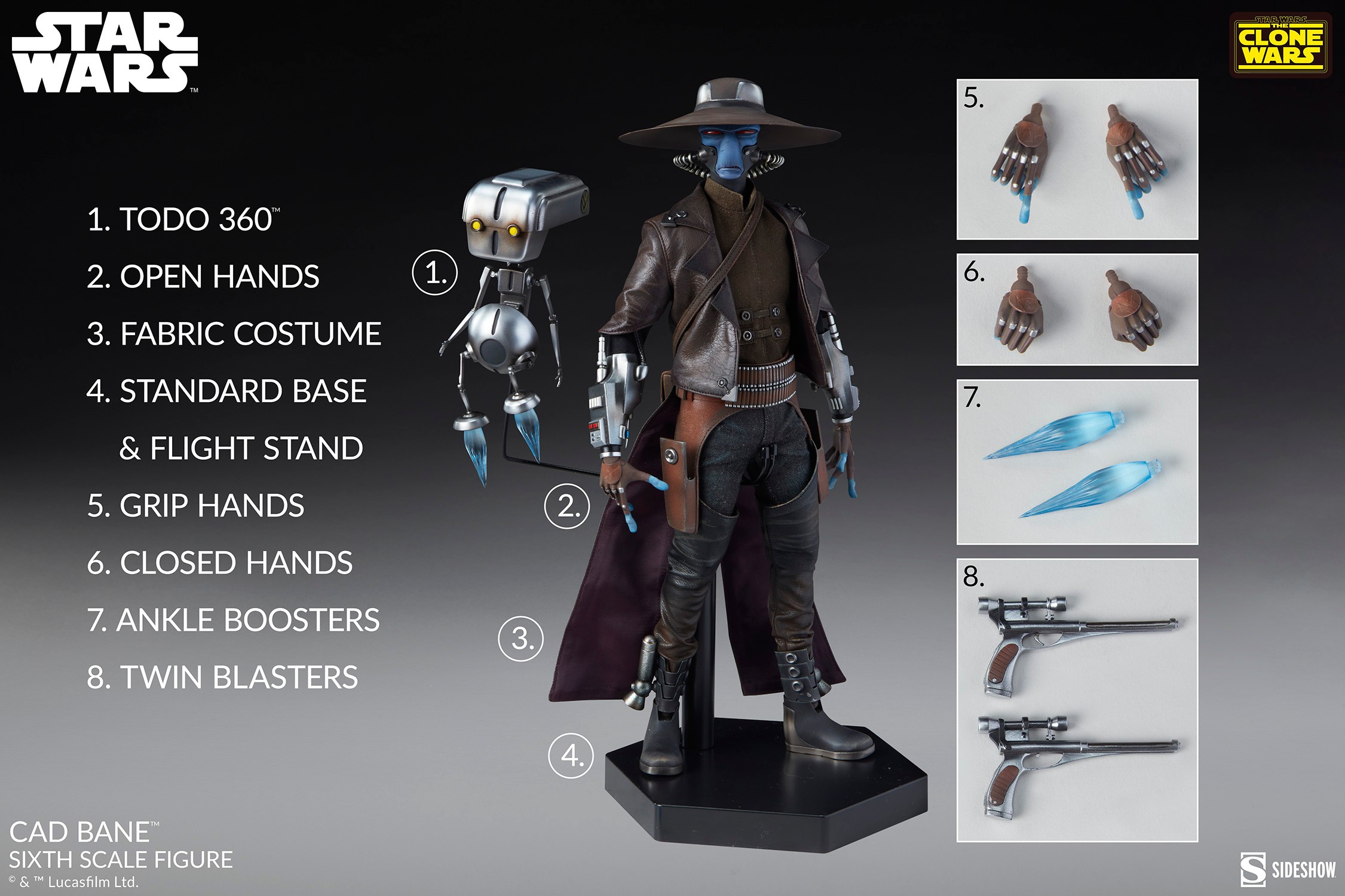 Cad bane sale sideshow