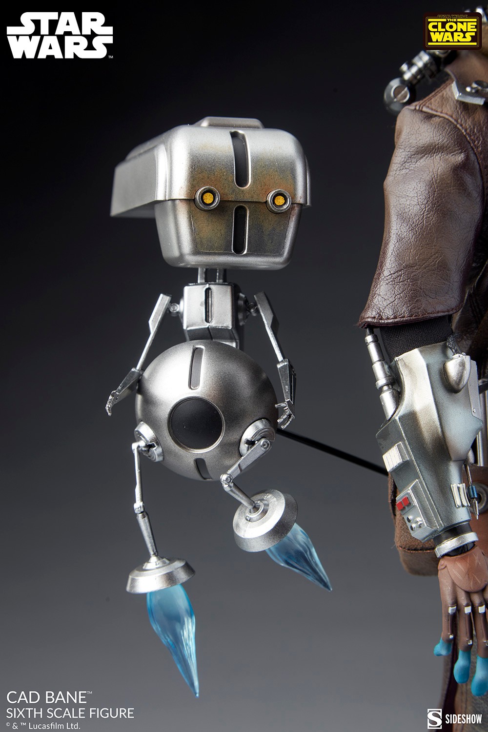 Cad Bane フィギュア Star Wars: The Clone Wars Star Wars Clone Wars Cad Bane 16 Collectible 16 Scale Figure