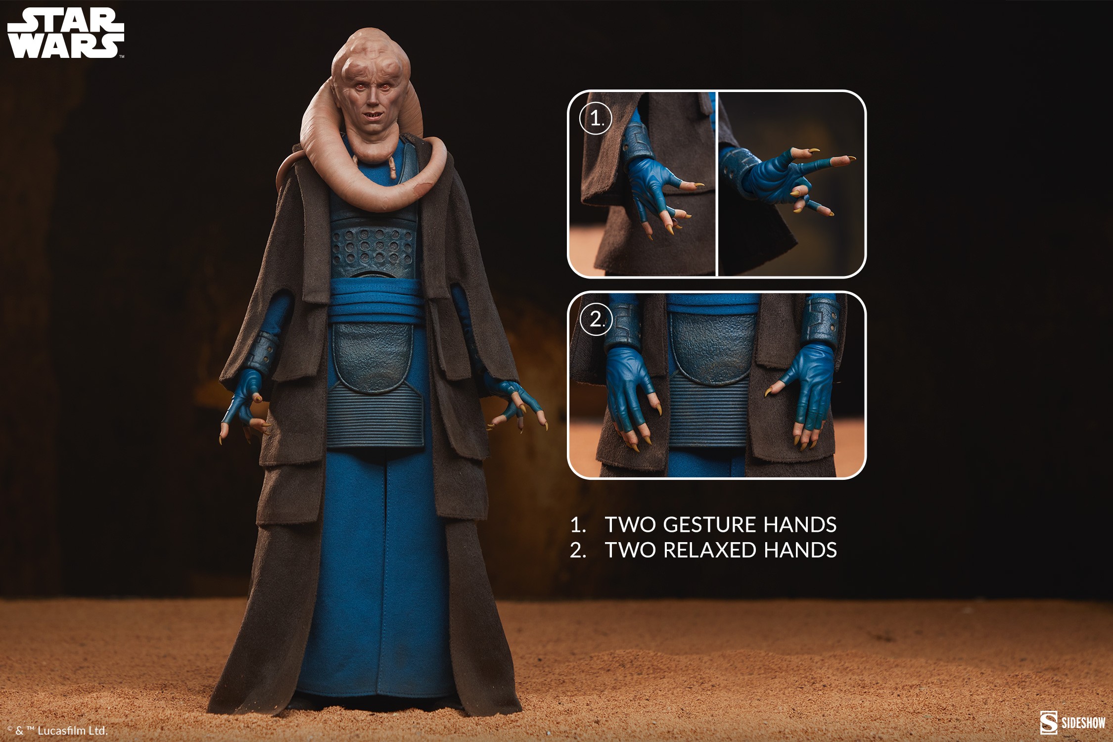 Bib Fortuna™ Sixth Scale Figure by Sideshow Collectibles