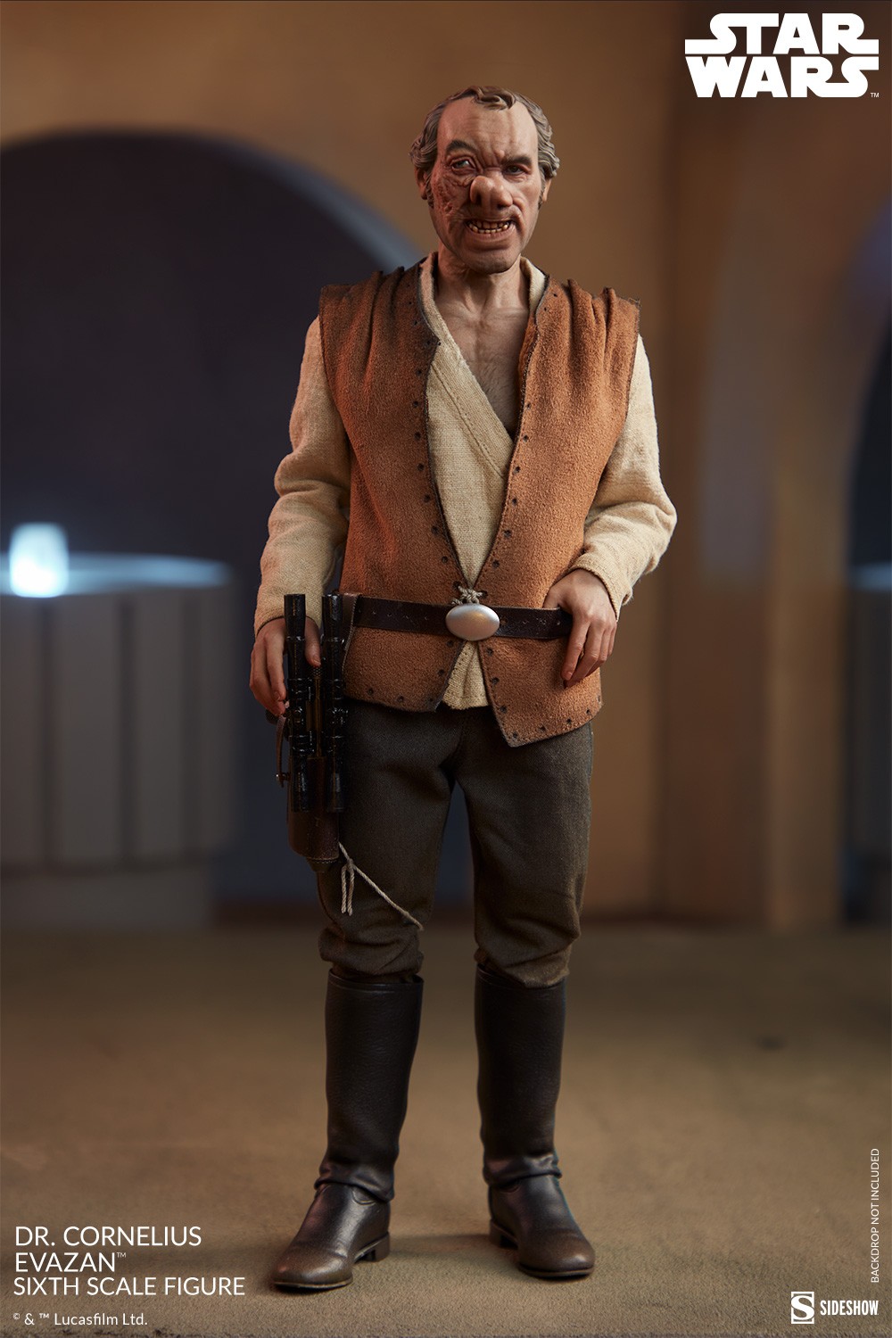 Star Wars Dr. Cornelius Evazan™ Sixth Scale Figure  (Prototype Shown) View 1