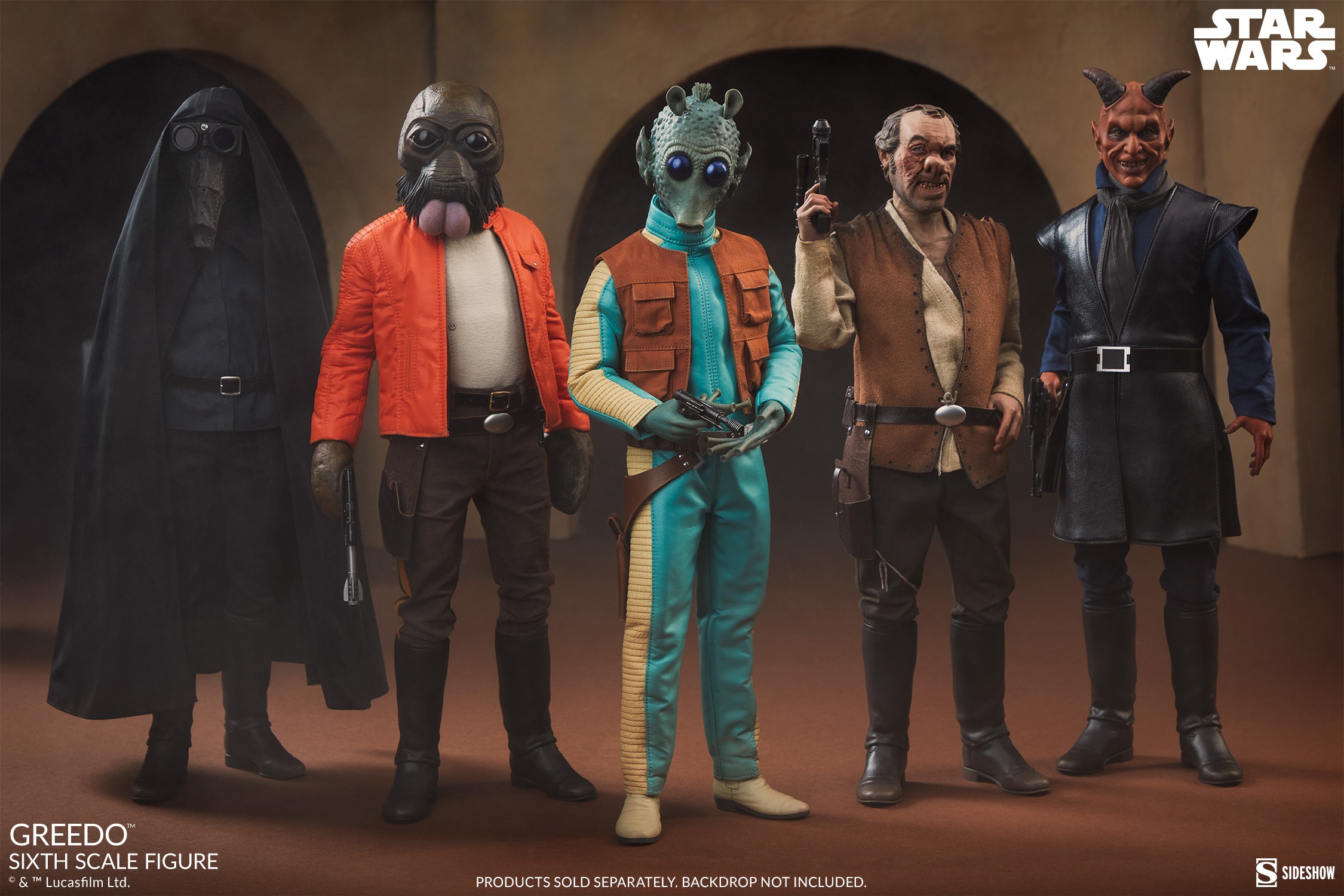 Greedo Sixth Scale Figure by Sideshow Collectibles