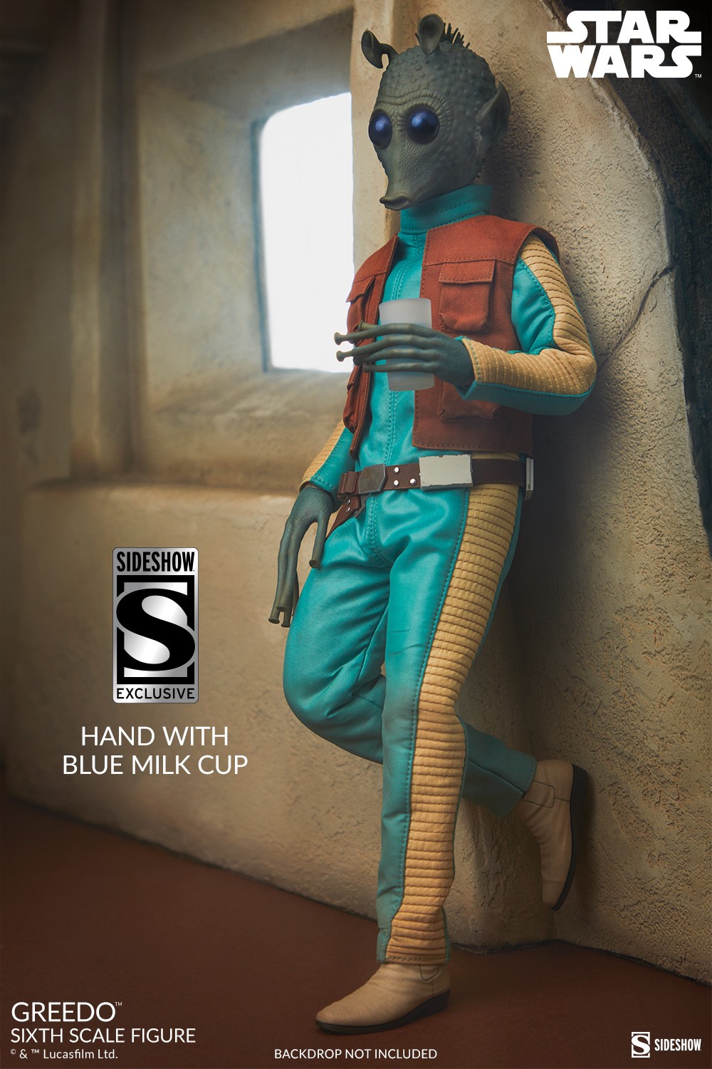 STAR WARS GREEDO フィギュア COLLECTOR SERIES Greedo Sixth Scale Figure by Sideshow Collectibles