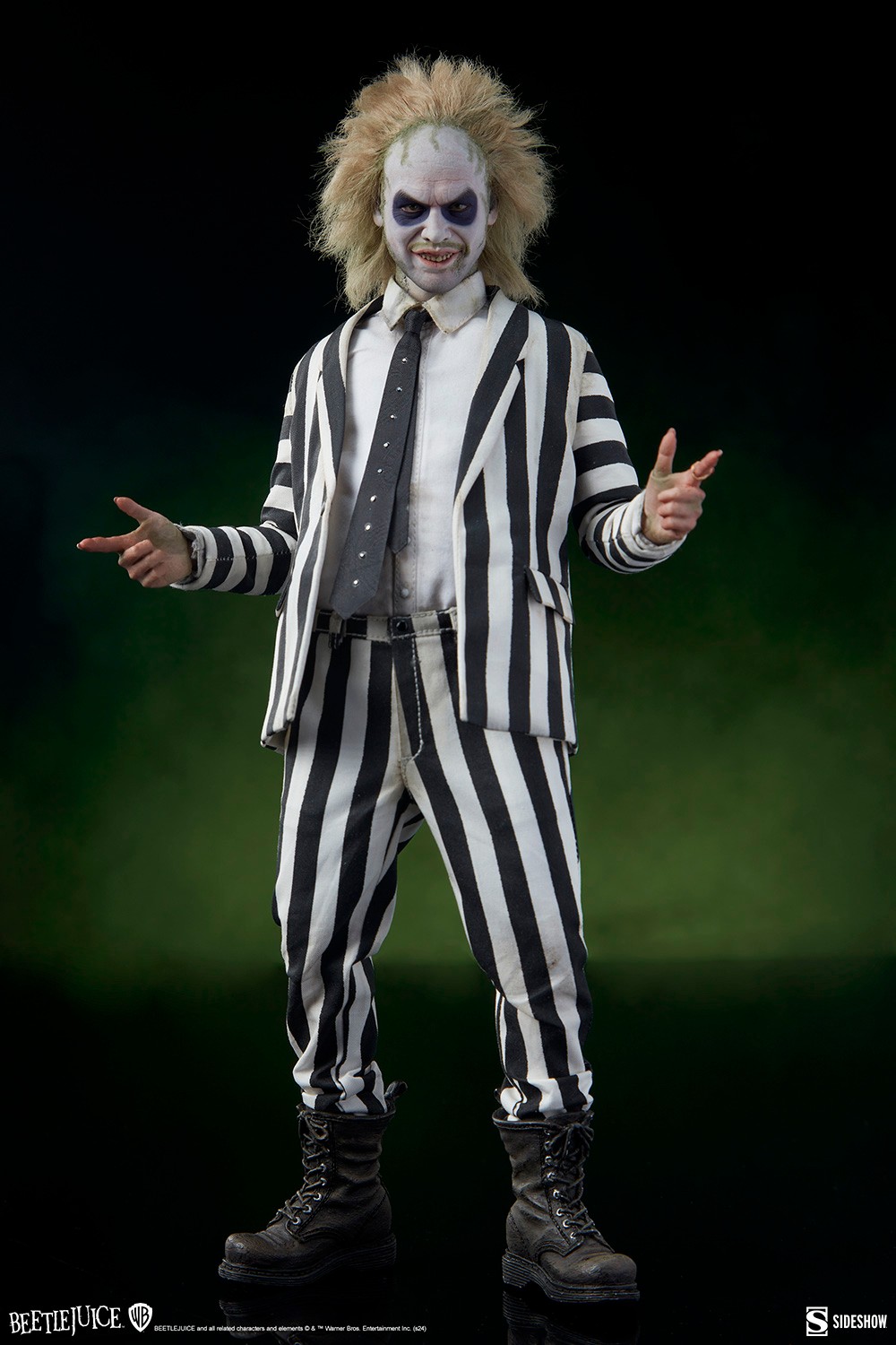 ［サイドショウ］ビートルジュース 1/6アクションフィギュア Beetlejuice Sixth Scale Figure by Sideshow Collectibles | Sideshow