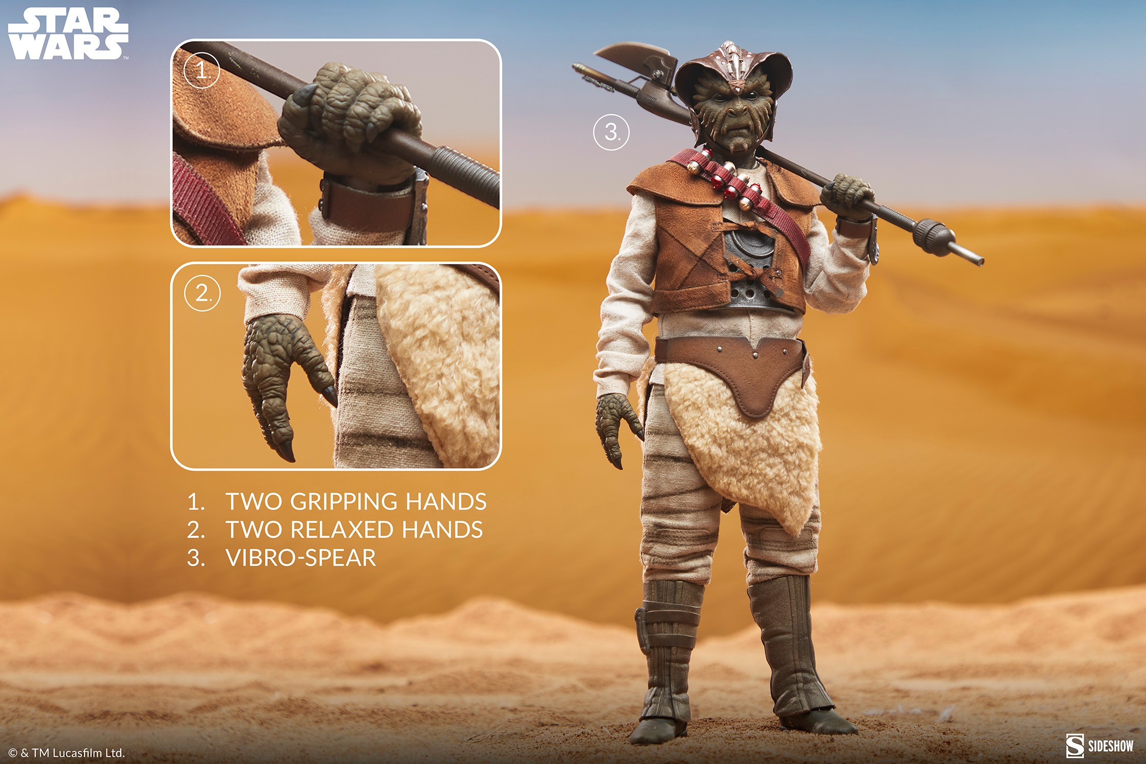 Star Wars Wooof™ Sixth Scale Figure  (Prototype Shown) View 7