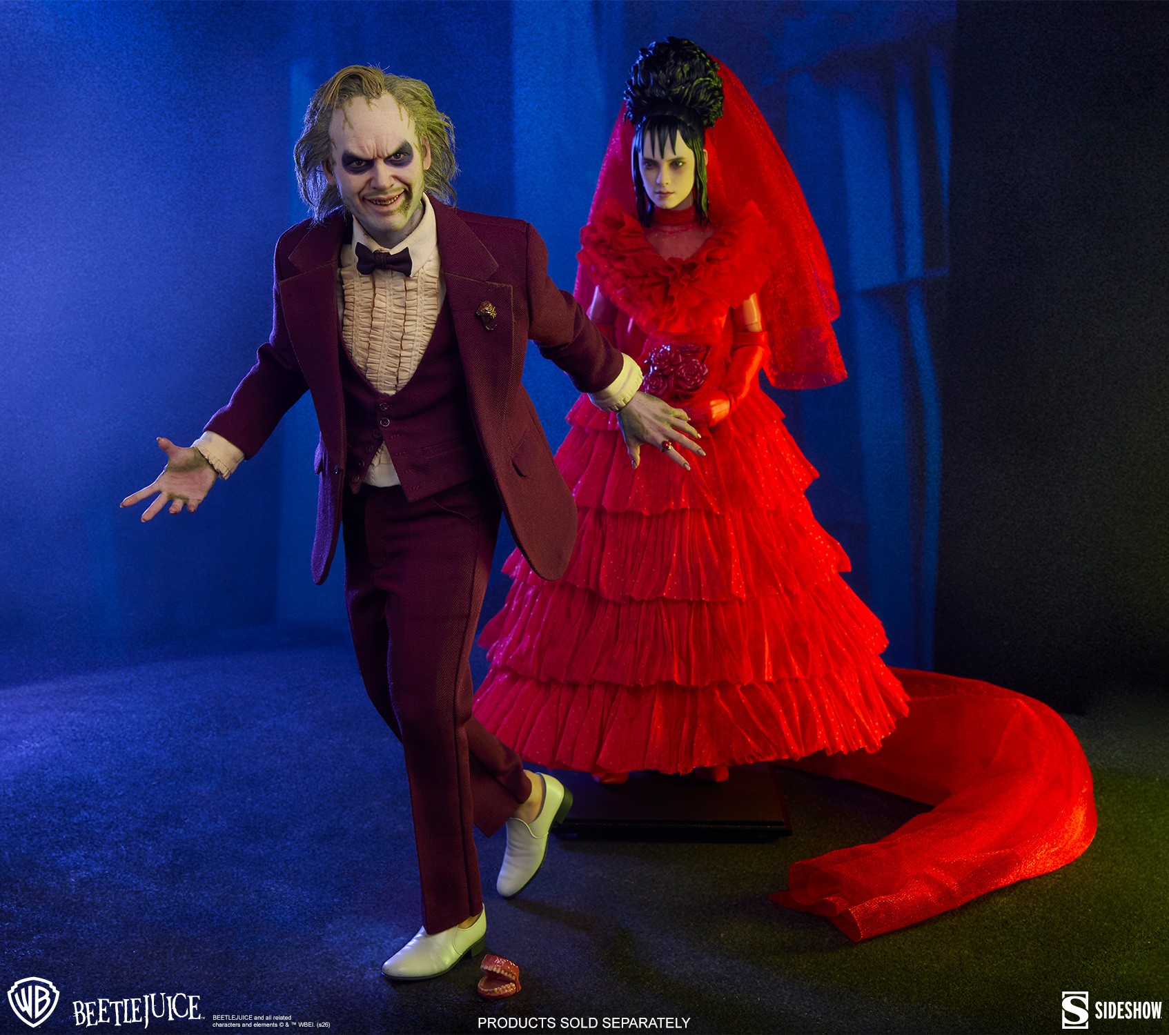 Beetlejuice Beetlejuice (Wedding Version) Sixth Scale Figure  (Prototype Shown) View 9