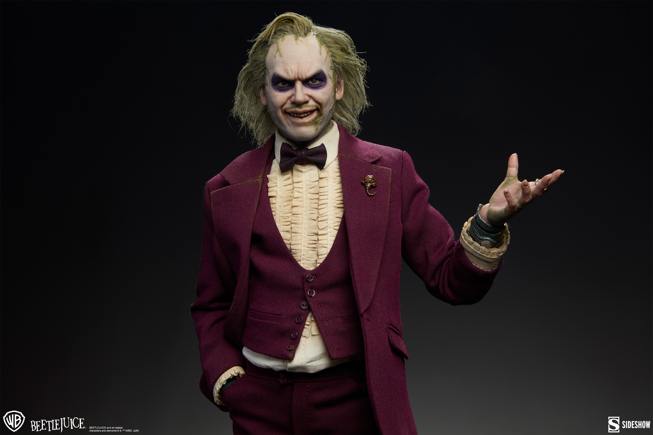 Beetlejuice Beetlejuice (Wedding Version) Sixth Scale Figure  (Prototype Shown) View 12