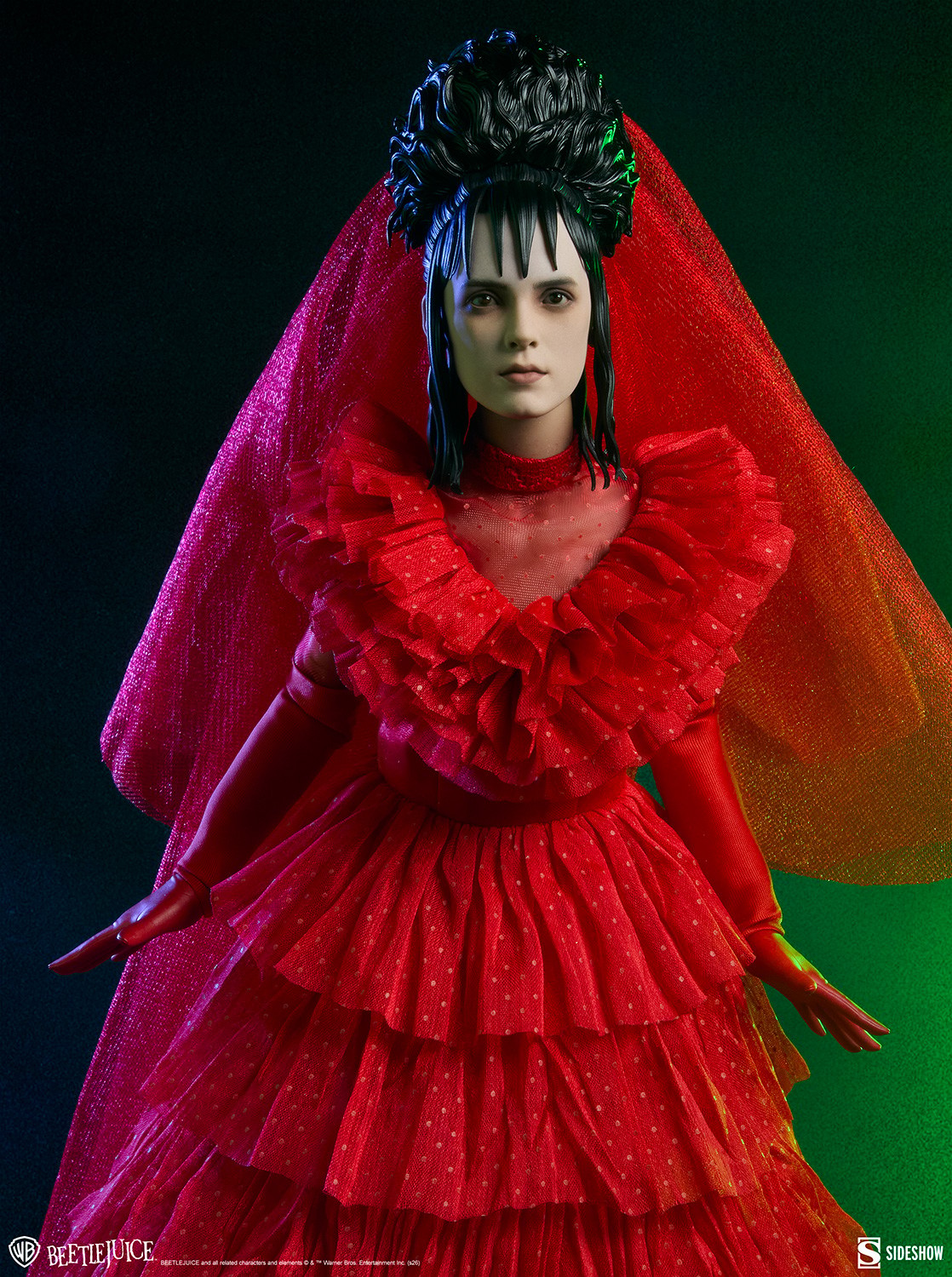 Beetlejuice Lydia Deetz (Wedding Version) Sixth Scale Figure  (Prototype Shown) View 4