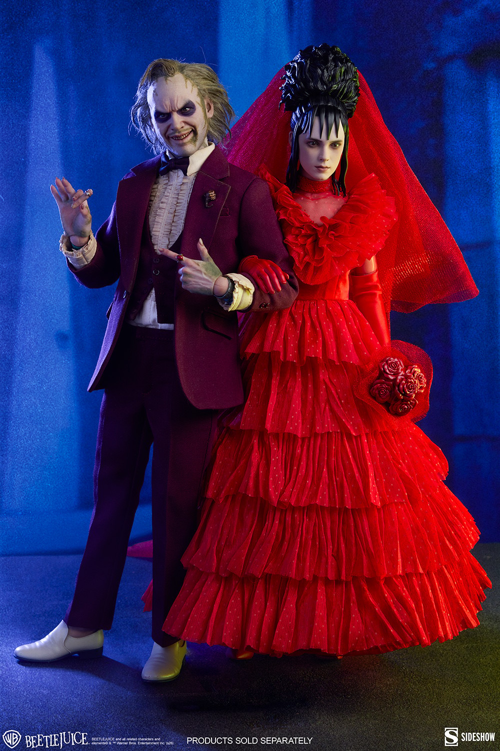 Beetlejuice Lydia Deetz (Wedding Version) Sixth Scale Figure  (Prototype Shown) View 5
