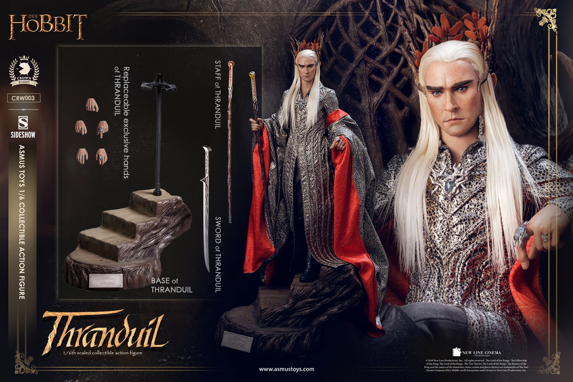 The Hobbit Thranduil Sixth Scale Figure  (Prototype Shown) View 12
