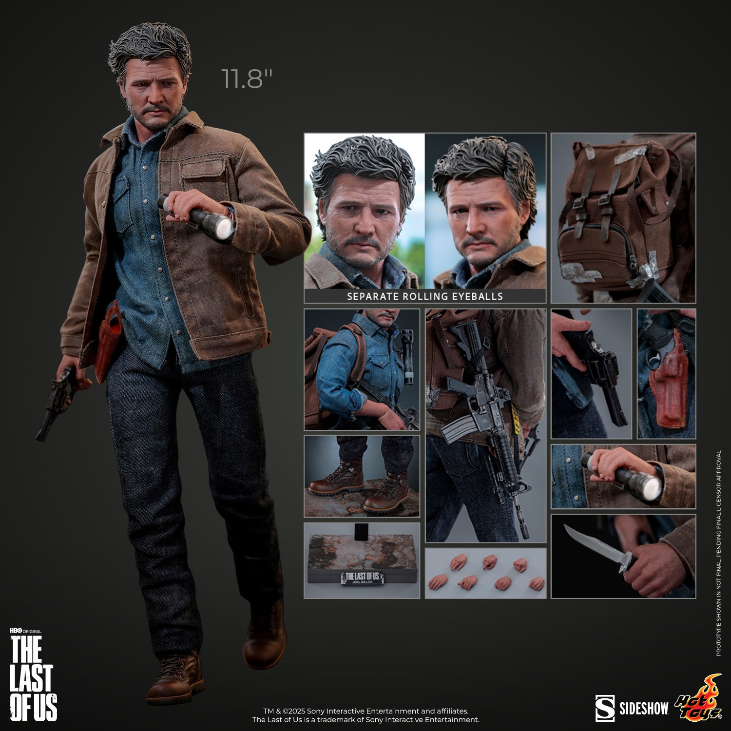 Joel Miller Sixth Scale Figure by Sideshow and Hot Toys