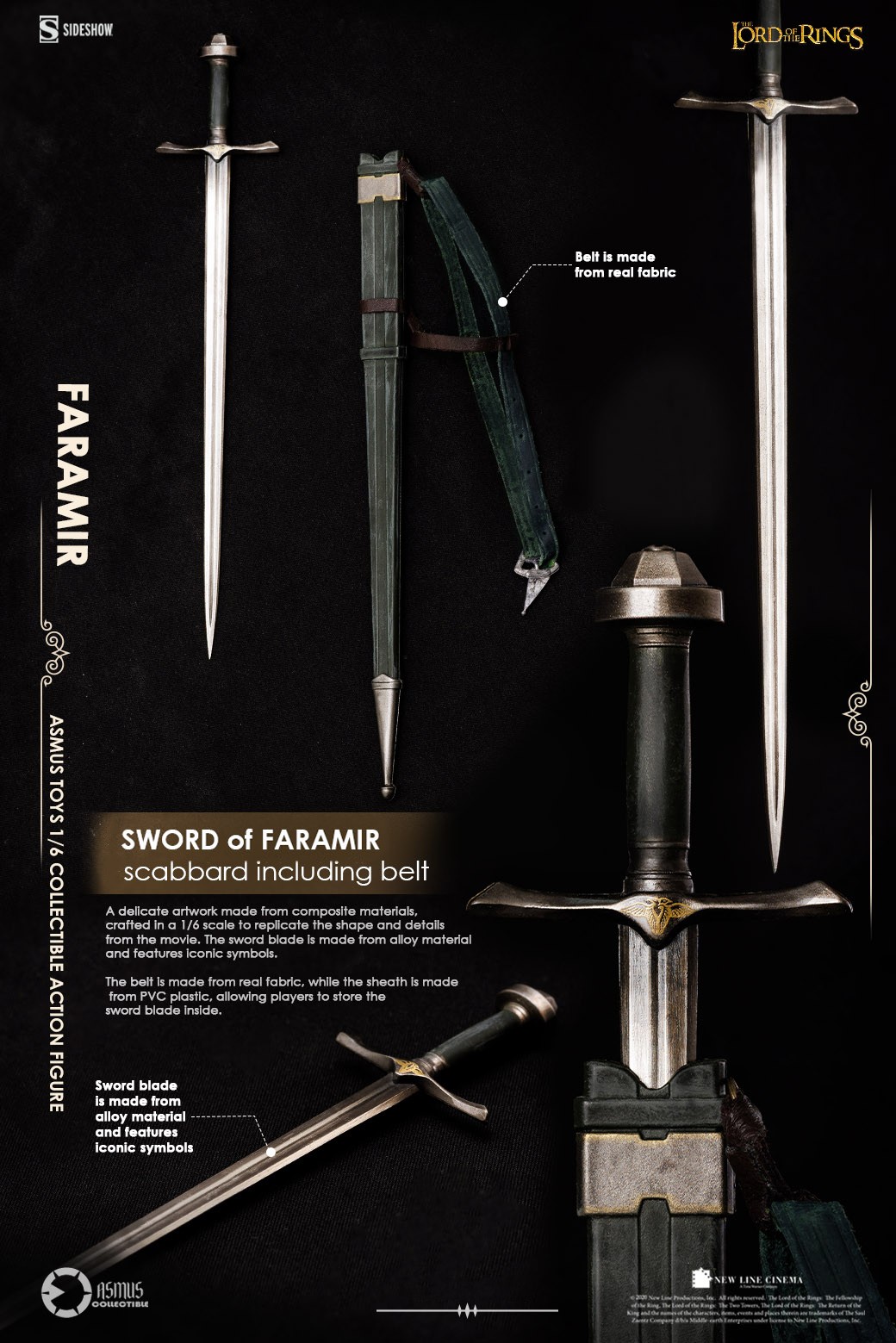 The Lord of the Rings Faramir Sixth Scale Figure  (Prototype Shown) View 15