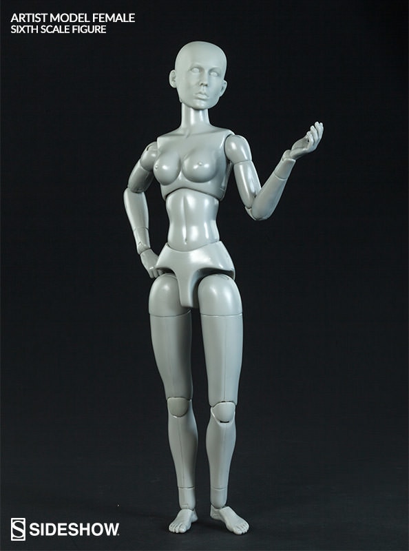 Artist Model Female Sixth Scale Figure  View 1