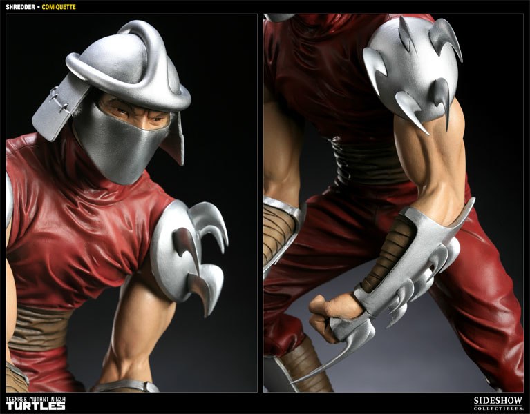 Teenage Mutant Ninja Turtles Shredder Polystone Statue  Collector Edition View 7