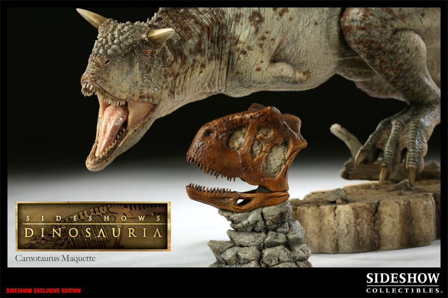 Dinosauria Carnotaurus Maquette  View 3