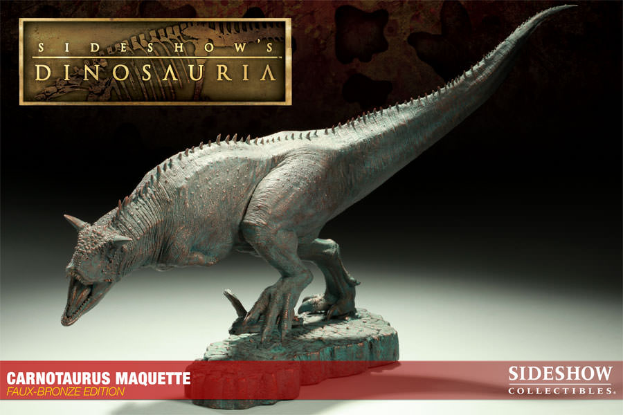 Dinosauria Carnotaurus Polystone Diorama  View 2