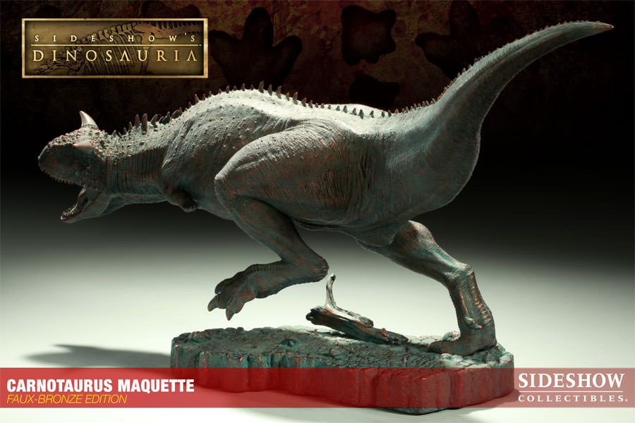 Dinosauria Carnotaurus Polystone Diorama  View 5