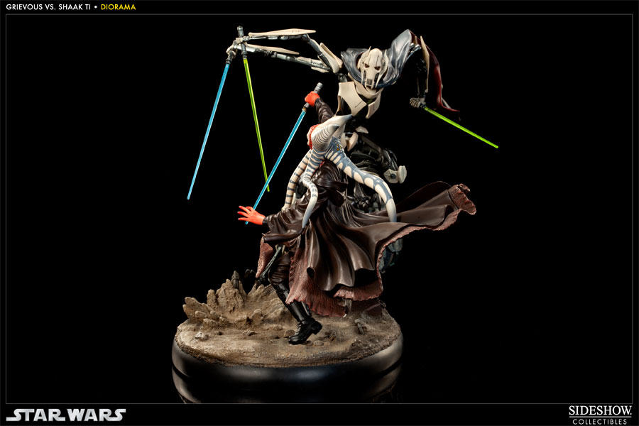 Star Wars 'Hunt for the Jedi' - Shaak Ti VS General Grievous