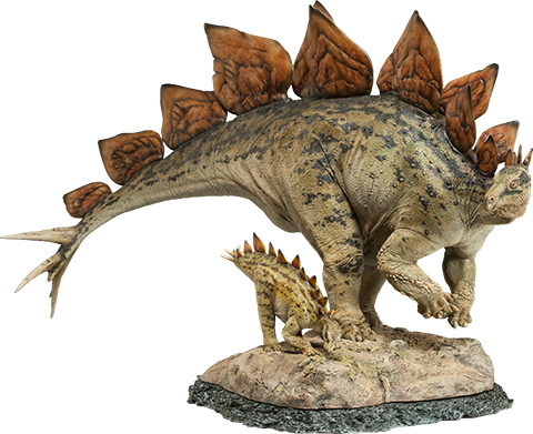 Dinosauria Stegosaurus Statues  View 12