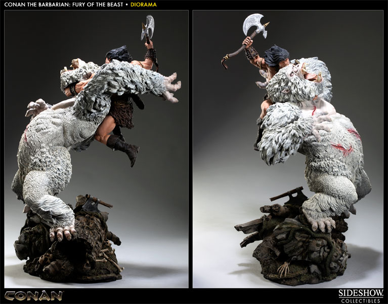 Conan Conan the Barbarian: Fury of the Beast Polystone Diorama  Collector Edition (Prototype Shown) View 5