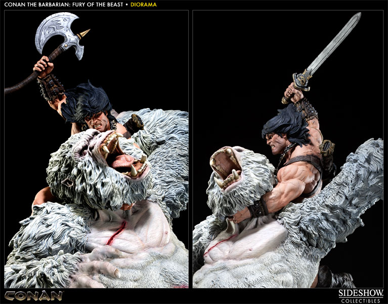 Conan Conan the Barbarian: Fury of the Beast Polystone Diorama  Collector Edition (Prototype Shown) View 7