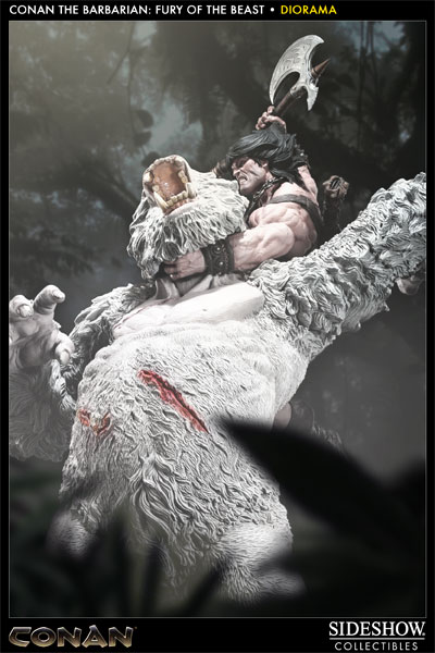 再入荷のおすすめ最新情報 the Conan Conan Barbarian: Polystone Beast the of Fury SF・ファンタジー・ホラー