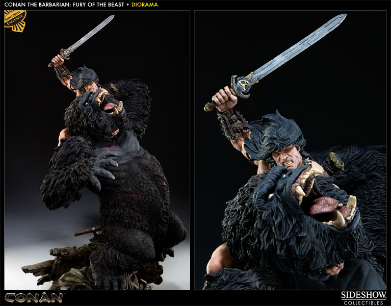 Conan Conan the Barbarian: Fury of the Beast Polystone Diorama  (Prototype Shown) View 6