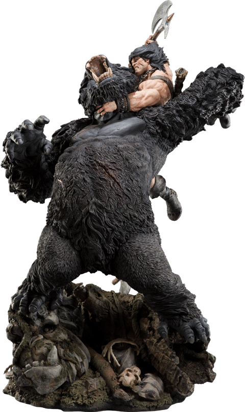 Conan Conan the Barbarian: Fury of the Beast Polystone Diorama  (Prototype Shown) View 9