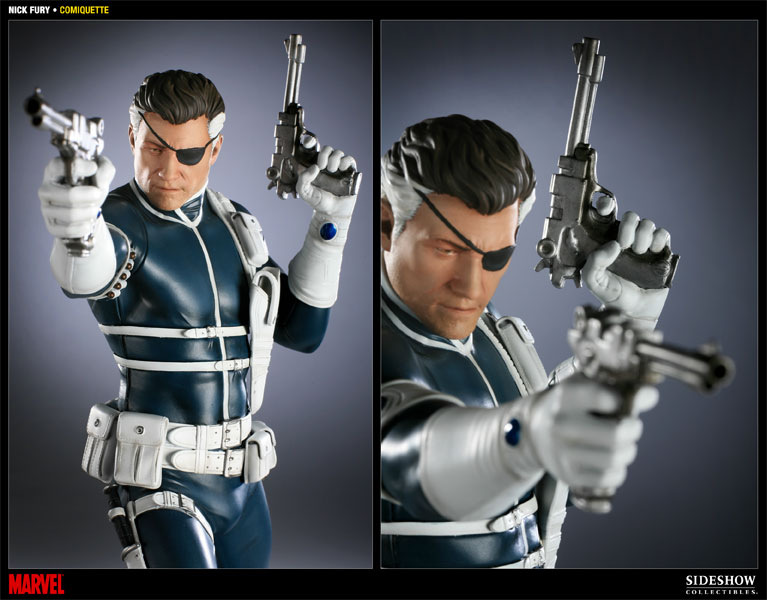 Marvel Nick Fury Polystone Statue by Sideshow Collectibles