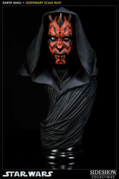 Star Wars Darth Maul Legendary Scale™ Bust  View 1