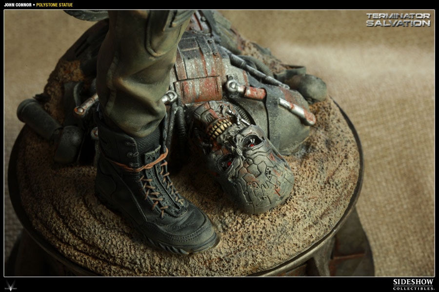 Terminator John Connor Polystone Statue  View 8