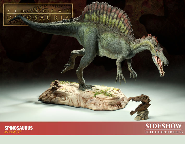 Dinosauria Spinosaurus Maquette  View 1