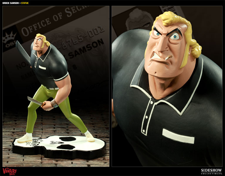 Venture Bros. Brock Samson Statues by Sideshow Collectibles