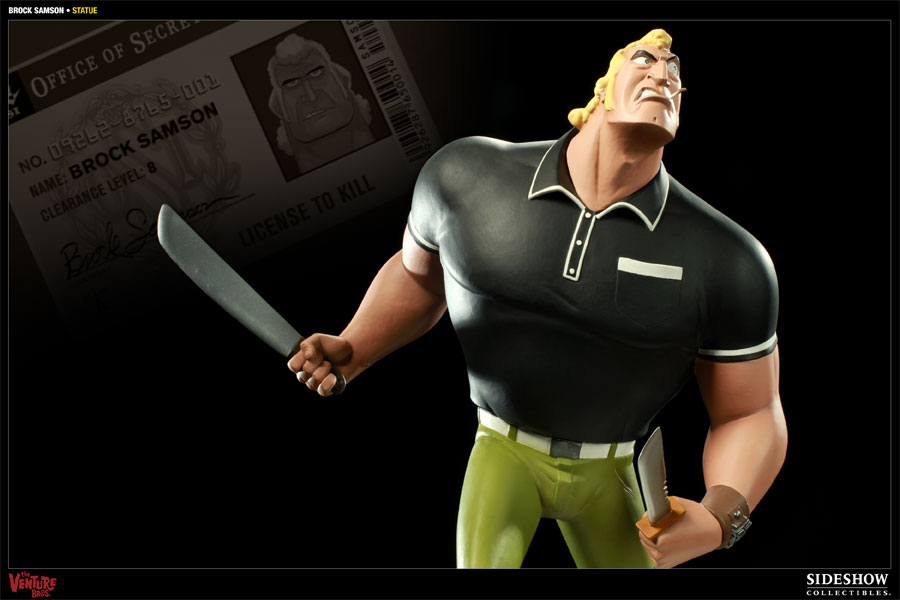 Venture Bros. Brock Samson Statues  Collector Edition View 10