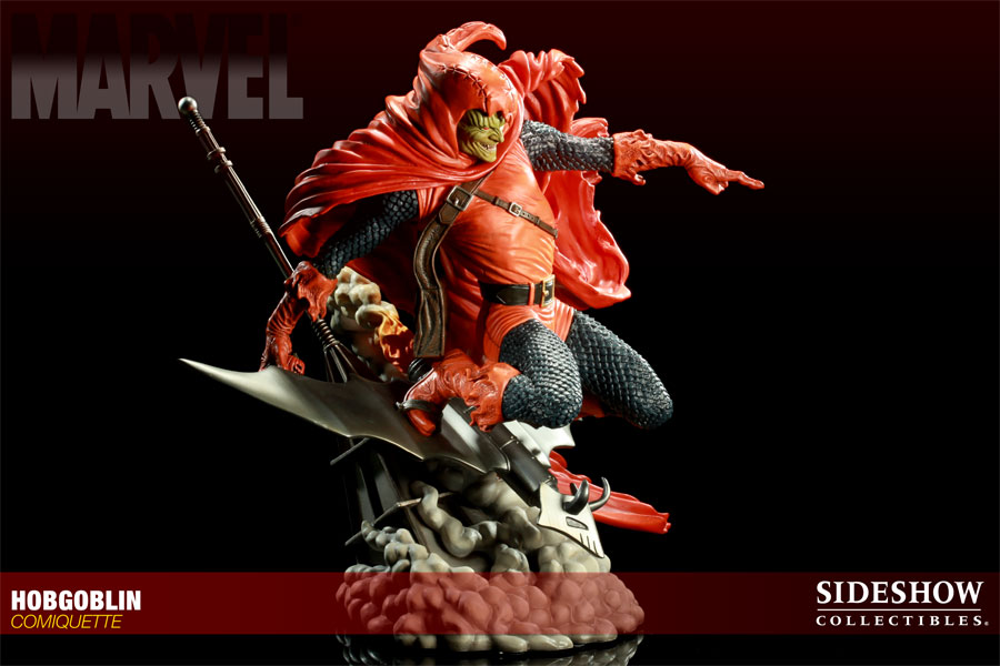Marvel Hobgoblin Polystone Statue  Collector Edition View 4