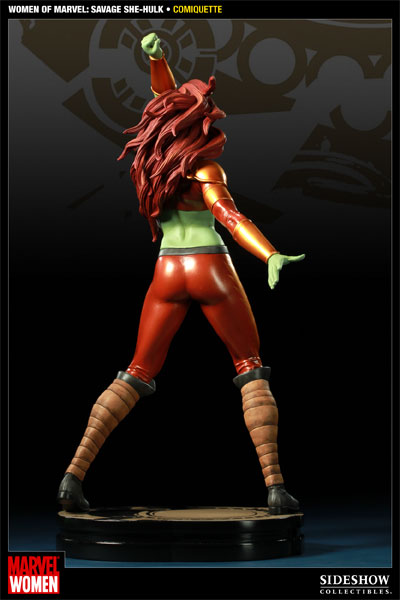 サイドショウ サヴェージ シーハルク SIDE SHOW Marvel Women of Marvel: Savage She-Hulk Polystone Statue by