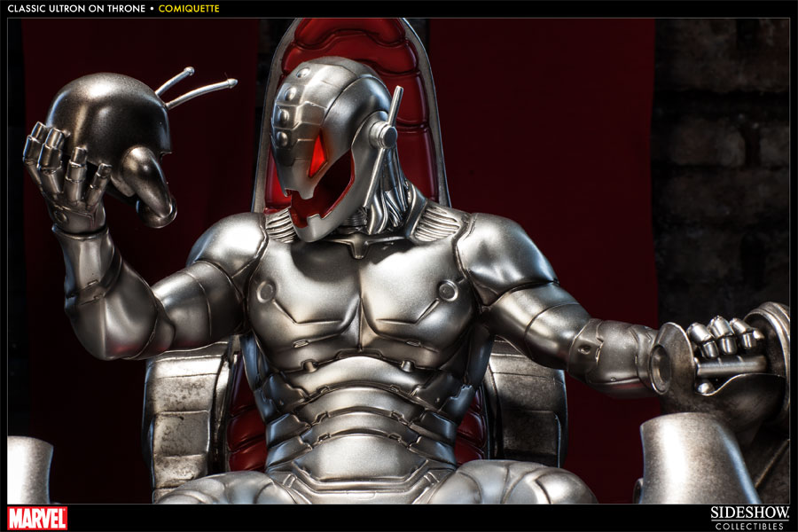 Marvel Classic Ultron on Throne Polystone Statue  Collector Edition (Prototype Shown) View 6