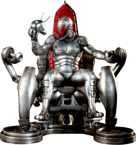 Marvel Classic Ultron on Throne Polystone Statue by Sideshow